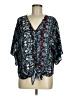 Unbranded Teal 3/4 Sleeve Blouse Size M - photo 1