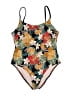 Hurley Tropical Green One Piece Swimsuit Size XXL - photo 1