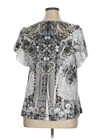 One World Short Sleeve Blouse (view 2)