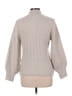 Sanctuary 100% Recycled Polyester Solid Tan Turtleneck Sweater Size L - photo 2