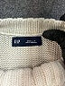 Gap 100% Cotton Ivory Turtleneck Sweater Size S (tall) - photo 7