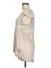 Brian Reyes Solid Tan Sleeveless Blouse Size 10 - photo 5
