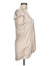 Brian Reyes Solid Tan Sleeveless Blouse Size 10 - photo 4