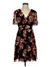 Madewell 100% Polyester Floral Black Casual Dress Size 2 - photo 1
