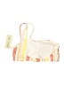 Assorted Brands Stripes Yellow Swimsuit Top Size 12 - 14 - photo 2