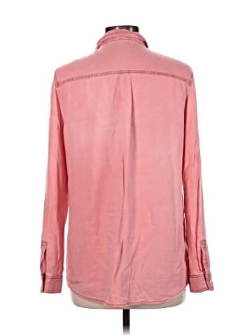 Rubbish Long Sleeve Button-Down Shirt (view 2)