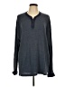 Dockers Gray Long Sleeve Henley Size L - photo 1