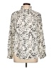 Fun2Fun 100% Polyester Polka Dots Ivory Long Sleeve Blouse Size L - photo 1
