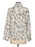Fun2Fun 100% Polyester Polka Dots Ivory Long Sleeve Blouse Size L - photo 2