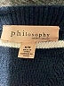 Philosophy Republic Clothing Stripes Black Pullover Sweater Size M - photo 7
