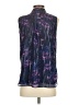 T Tahari 100% Polyester Purple Sleeveless Blouse Size XS - photo 2