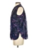 T Tahari 100% Polyester Purple Sleeveless Blouse Size XS - photo 5