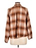 Blu Pepper 100% Rayon Brown Long Sleeve Blouse Size L - photo 2