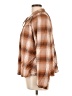 Blu Pepper 100% Rayon Brown Long Sleeve Blouse Size L - photo 5