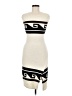 Isabel Marant Graphic Ivory Cocktail Dress Size EU (FR) 38 / US 6 - photo 1