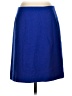 Talbots Solid Blue Formal Skirt Size 2 - photo 1