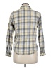 Pendleton 100% Cotton Plaid Gray Long Sleeve Button-Down Shirt Size M - photo 2