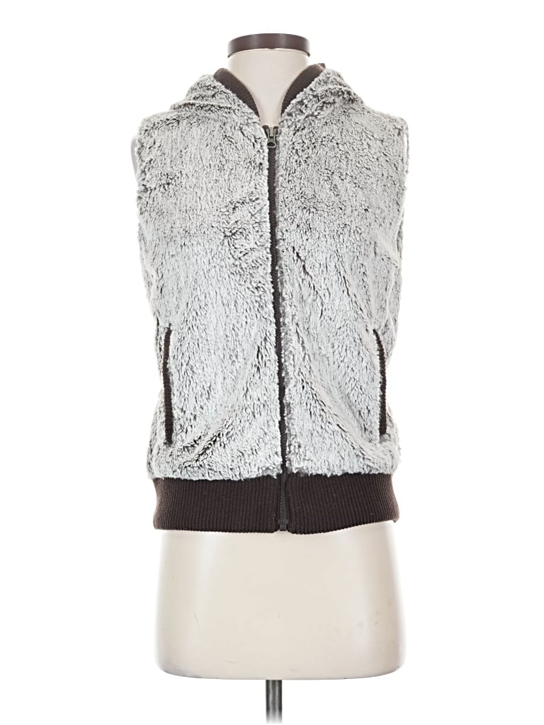 Pre-owned Patagonia Sweater Vest In Silver