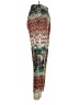 Velvet 100% Viscose Print Green Casual Pants Size S - photo 4