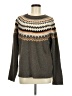 Weatherproof Chevron-herringbone Brown Pullover Sweater Size M - photo 1