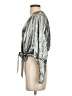Suncoo Metallic Silver Jacket Size Sm (T1) - photo 5