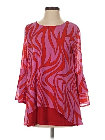Calessa 3/4 Sleeve Blouse (view 1)