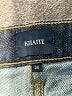 Khaite Chevron-herringbone Gray Blue Jeans Size 24 waist - photo 7