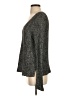 Eileen Fisher Metallic Gray Pullover Sweater Size XS - photo 5