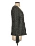 Eileen Fisher Metallic Gray Pullover Sweater Size XS - photo 4