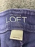 Ann Taylor LOFT Outlet Chevron-herringbone Blue Jeans Size 16 - photo 7