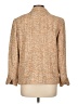 Doncaster Collection Tweed Gold Tan Silk Blazer Size 12 - photo 2