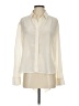 French Connection Ivory Long Sleeve Blouse Size 2 - photo 1