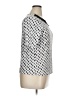 Rafaella 100% Cotton Silver Short Sleeve Top Size XL - photo 4