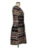 Alya Argyle Black Casual Dress Size L - photo 4