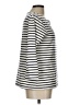 Gap 100% Cotton Stripes Ivory 3/4 Sleeve Top Size L - photo 4