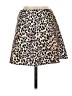 Princess Polly 100% Polyester Animal Print Tan Casual Skirt Size 4 - photo 1