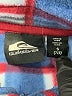 Quiksilver 100% Polyester Plaid Blue Jacket Size 7 - 8 - photo 3