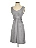 Max Studio Solid Gray Casual Dress Size S - photo 1