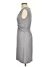 Max Studio Solid Gray Casual Dress Size S - photo 5