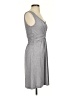 Max Studio Solid Gray Casual Dress Size S - photo 4