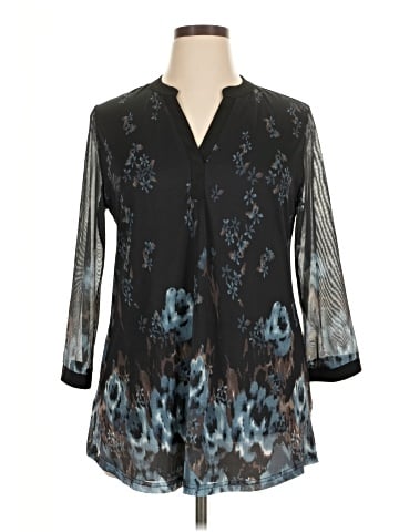 Timeson 3/4 Sleeve Blouse (view 1)