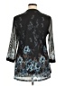 Timeson Black 3/4 Sleeve Blouse Size XL - photo 2