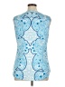 Top Ligne Blue Sleeveless Blouse Size XL - photo 2