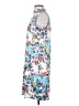 Unbranded Print Blue Cocktail Dress Size S (estimated) - photo 5