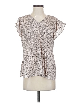 Adrianna Papell Short Sleeve Blouse