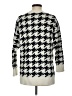 Lou & Grey 100% Nylon Houndstooth Ivory Pullover Sweater Size M - photo 2