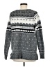 American Eagle Outfitters Print Gray Pullover Sweater Size M - photo 2
