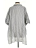 Maeve 100% Cotton Stripes Gray Kimono Size XS - photo 2