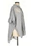 Maeve 100% Cotton Stripes Gray Kimono Size XS - photo 4