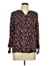Krazy Kat 100% Rayon Black Long Sleeve Blouse Size M - photo 1